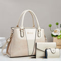 PU Leather Tote Handbag Set | 3-Piece | All you Need - All you Need