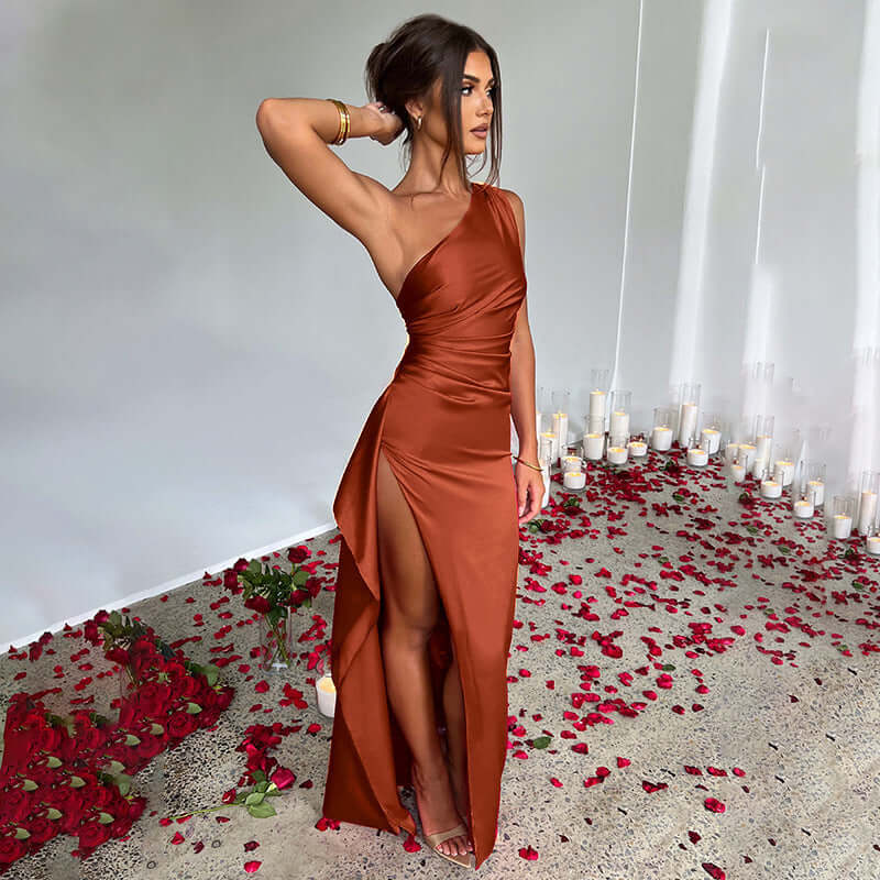 Women's Backless Slit Dress | Elegant Evening Gown | All you Need - All you Need