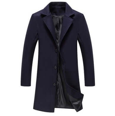 Business Woolen Overcoat – Classic Sophistication & Warmth
