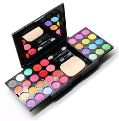 All-Day Eyeshadow Palette Makeup Kit – Matte & Shimmer Shades, No Dye Formula - All you Need