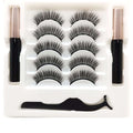 Magnetic False Eyelashes with Eyeliner – No Glue, Waterproof, 5-Magnet Hold (5 Pairs) - All you Need