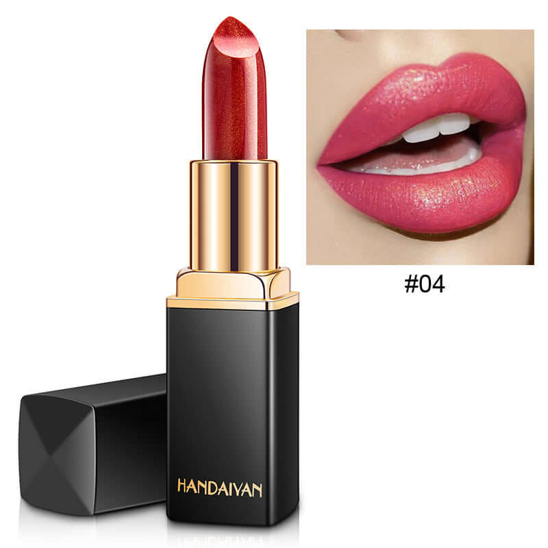 Shiny Metallic Lipstick | Long-Lasting Gilt Finish | All you Need - All you Need