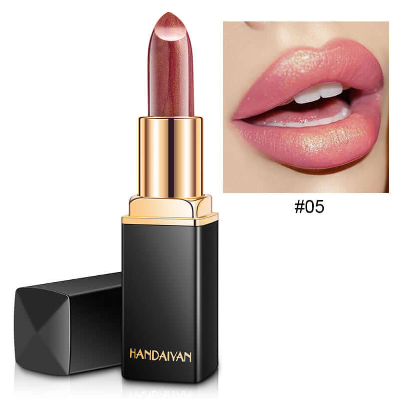Shiny Metallic Lipstick | Long-Lasting Gilt Finish | All you Need - All you Need
