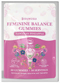 Feminine Balance Gummies Hawaiian Pineapple for womens hormonal balance jelly, supports vaginal health and boosts immune defense.