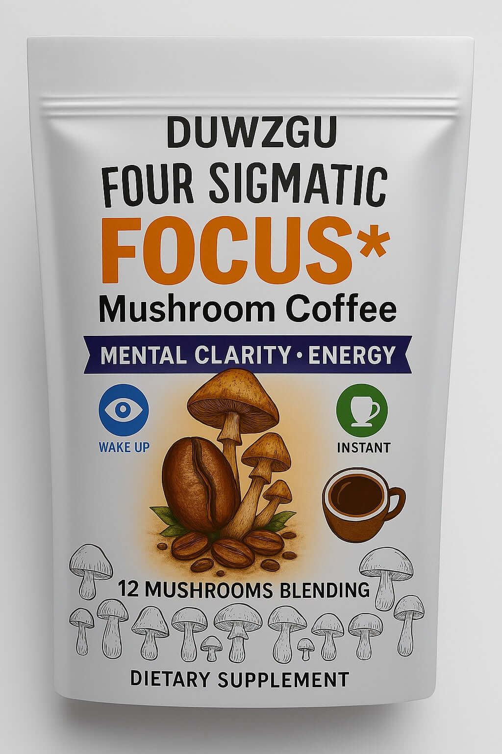 Mushroom Coffee – Functional Blend for Focus, Energy & Wellness, featuring mushroom coffee blend for focus.