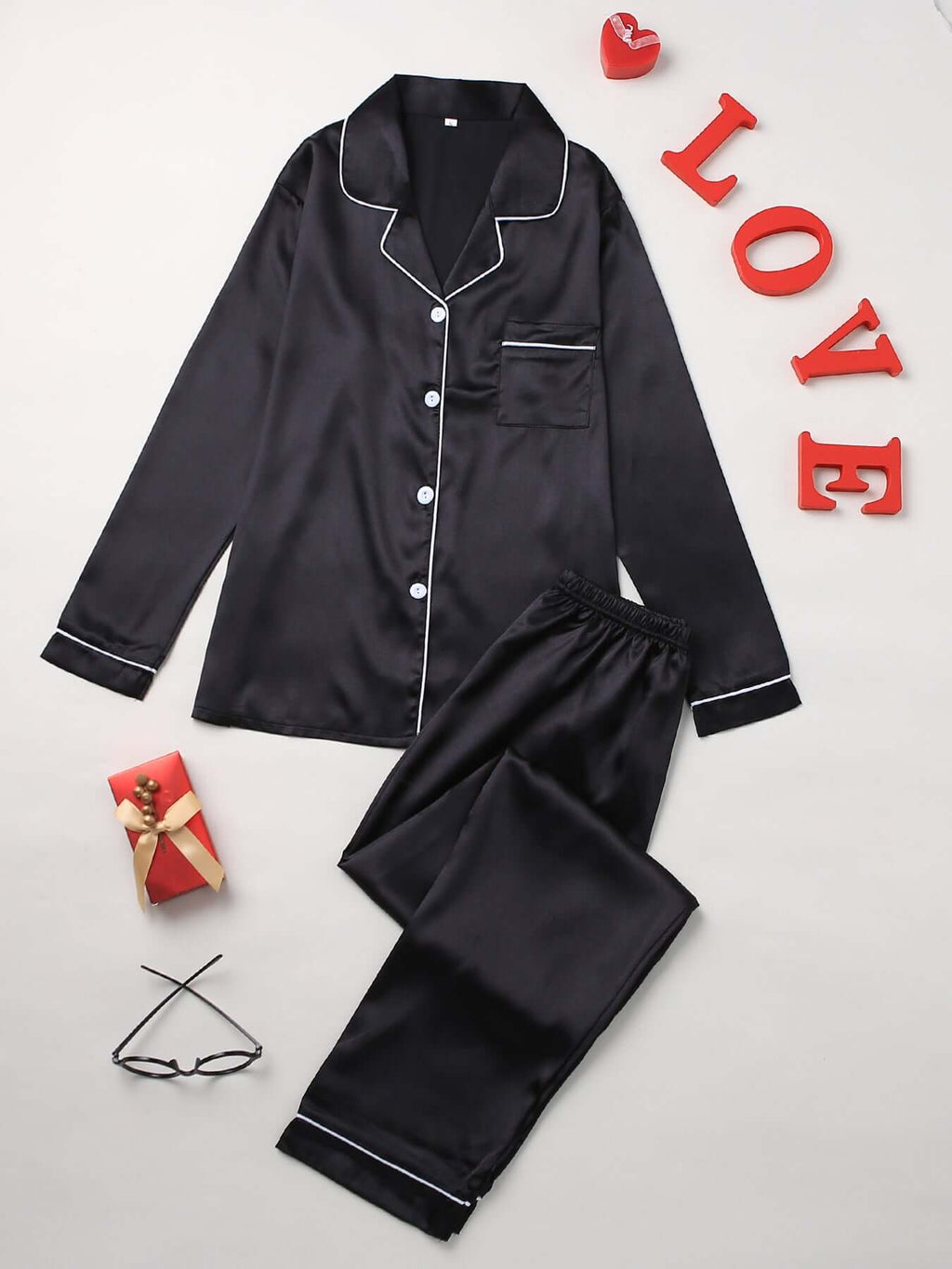 Solid Pajama Set - All you Need