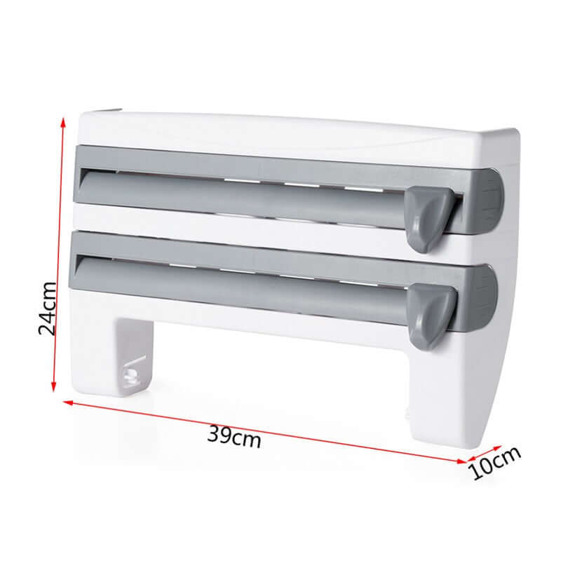 Wall-Mounted Kitchen Roll Holder | 4-in-1 | All you Need - All you Need