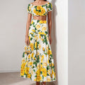 Women's Printed Skirt Two-Piece Outfit | All you Need - All you Need