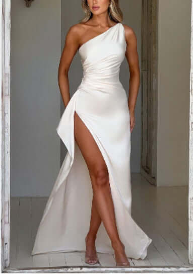 Women's Backless Slit Dress | Elegant Evening Gown | All you Need - All you Need