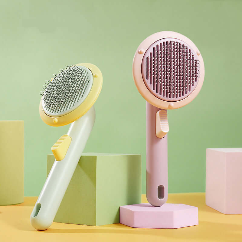 Pet Grooming Brush for Cats & Dogs – 232-Pin Anti-Static Deshedding Comb with Massage Needles - All you Need