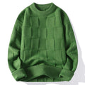 Men's Oversized Wool Crew Neck Jumper – Extra Thick Hong Kong Style Winter Top - All you Need