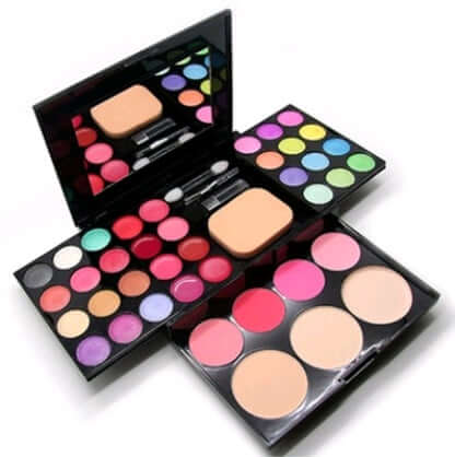 All-Day Eyeshadow Palette Makeup Kit – Matte & Shimmer Shades, No Dye Formula - All you Need