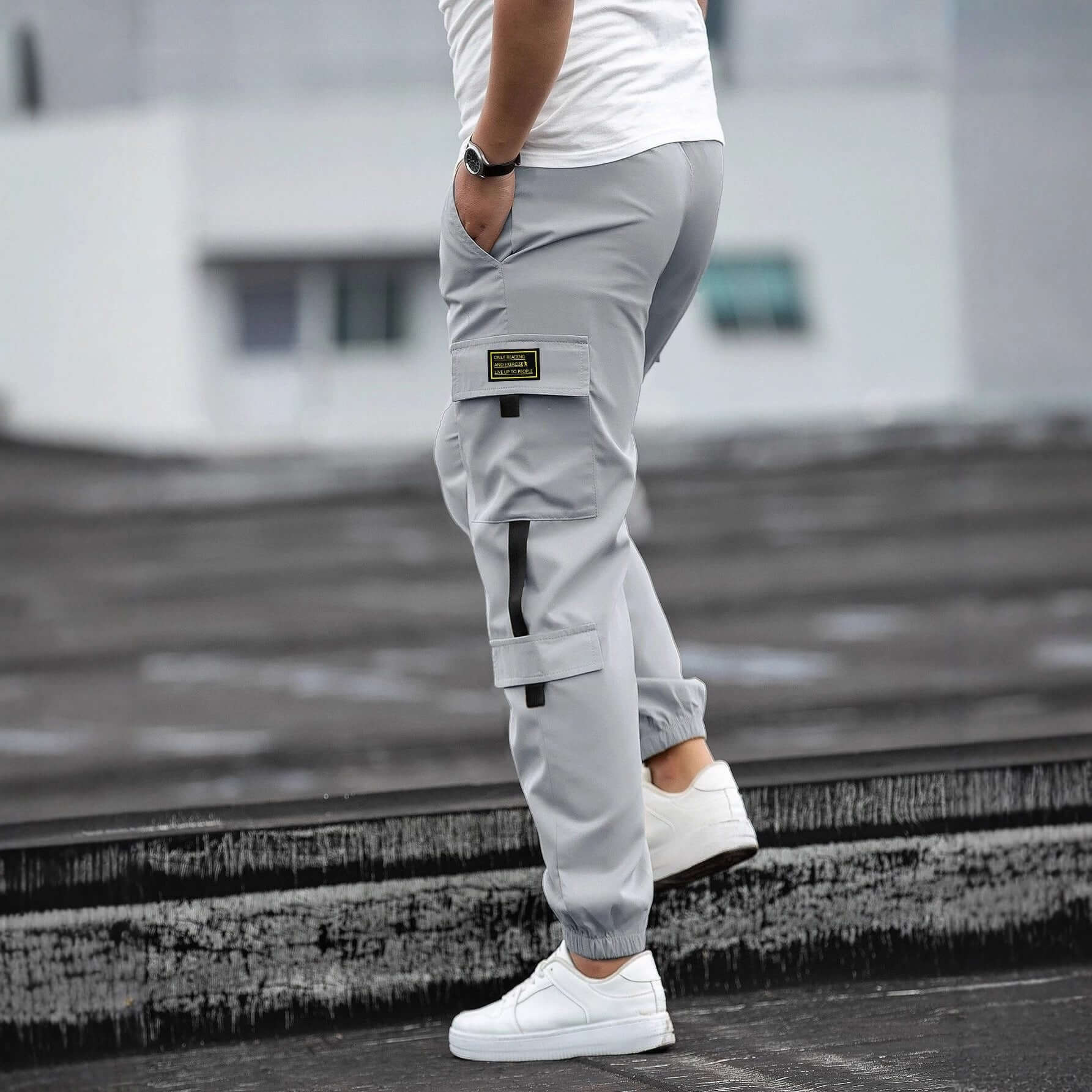 Mid-Rise Cargo Work Pants | Men's Slim Fit | All you Need