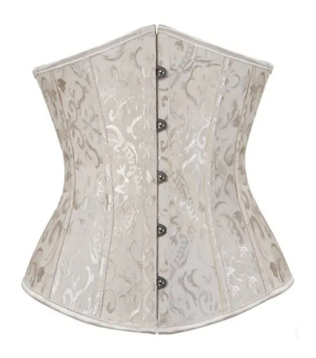 Jacquard decorative belt clip featuring an elegant woven pattern, perfect for enhancing outfits.