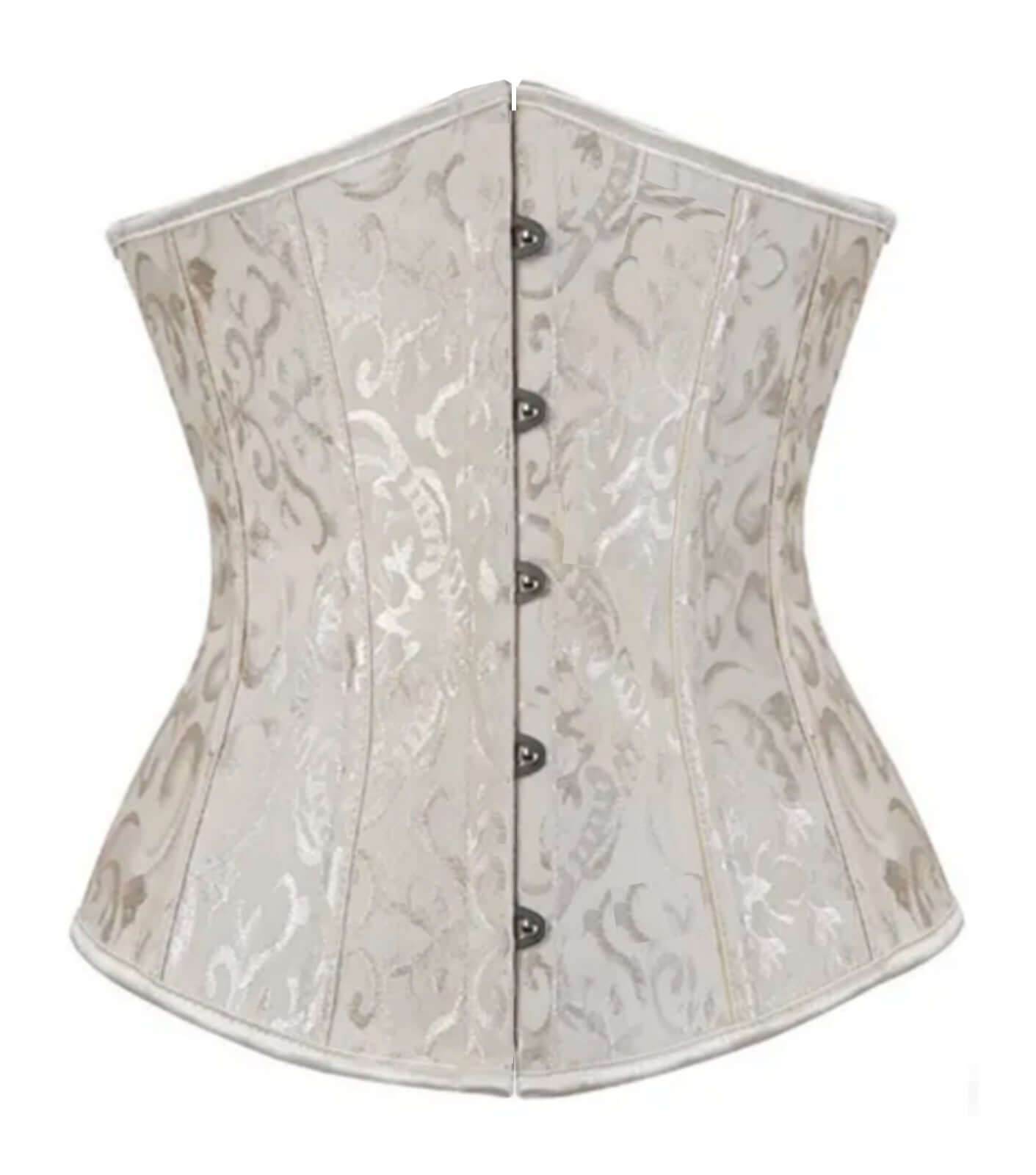 Jacquard decorative belt clip featuring an elegant woven pattern, perfect for enhancing outfits.
