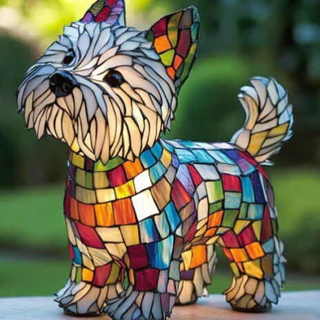 Dog Lamp Resin Decoration – Cute Handcrafted Pet Night Light for Home Decor - All you Need