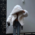 Hooded Faux Fur Coat | Women's Winter Outerwear | All you Need - All you Need