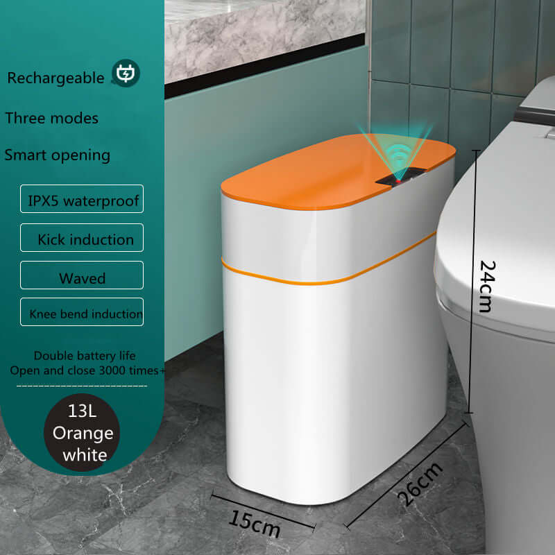 Smart Motion Sensor Trash Bin – Touchless Auto-Open with UV Sterilisation & Deodoriser - All you Need