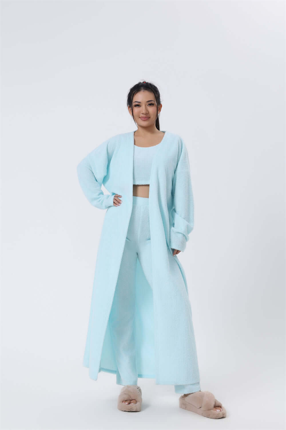 Cozy 3-Piece Pajama Set – Soft Sleep in Style - All you Need