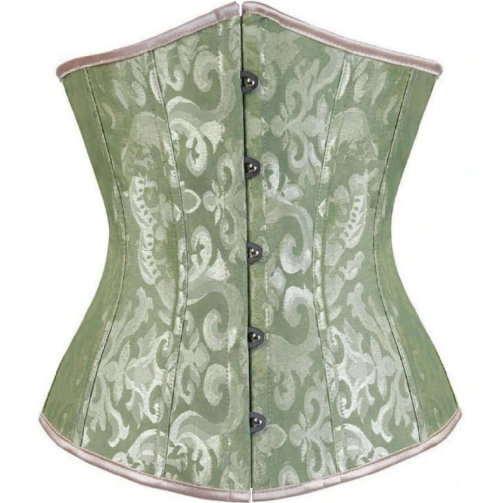 Jacquard decorative belt clip featuring a refined woven pattern, perfect for enhancing any outfit or bag accessory.
