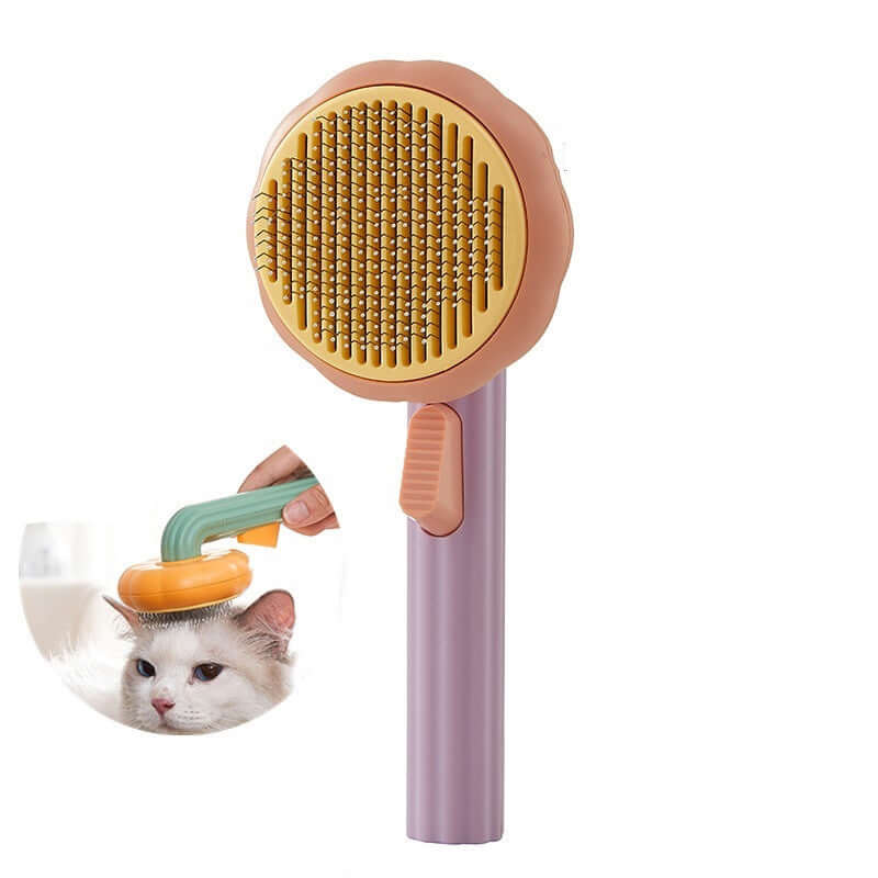 Pet Grooming Brush for Cats & Dogs – 232-Pin Anti-Static Deshedding Comb with Massage Needles - All you Need