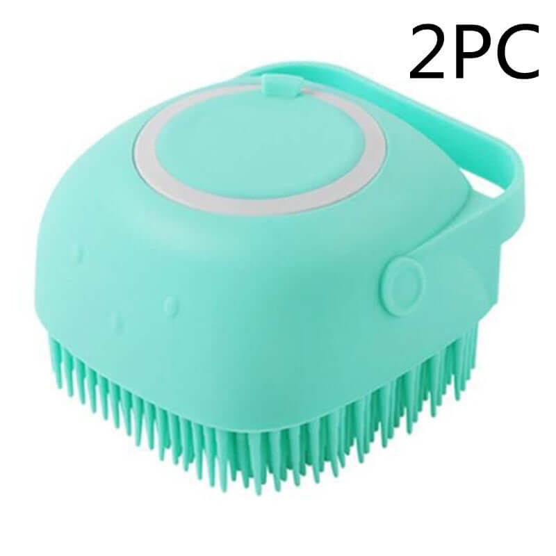 Silicone Dog Bath Massage Gloves Brush - All you Need