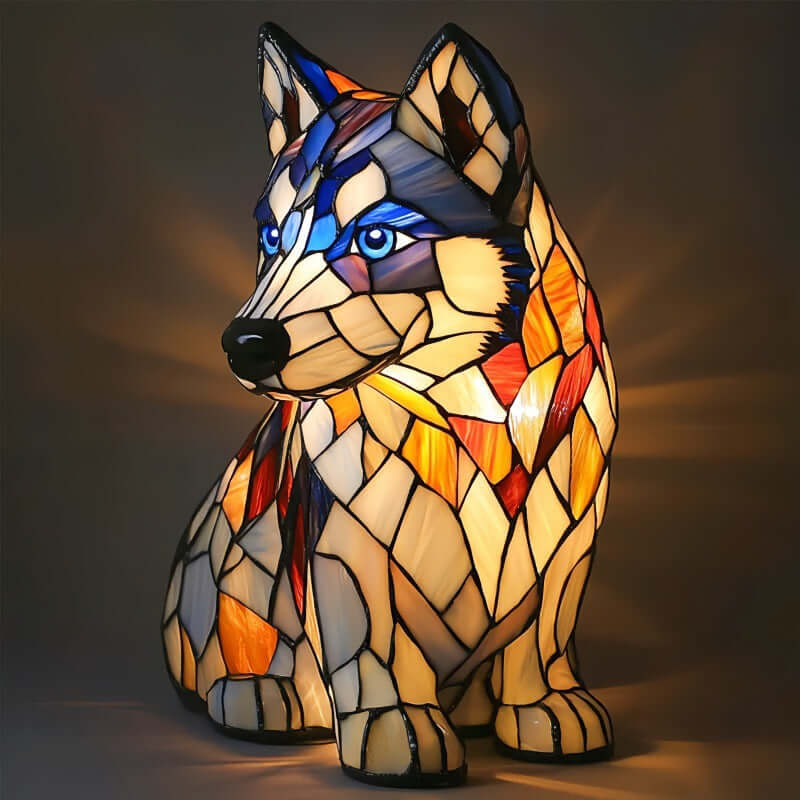 Dog Lamp Resin Decoration – Cute Handcrafted Pet Night Light for Home Decor - All you Need