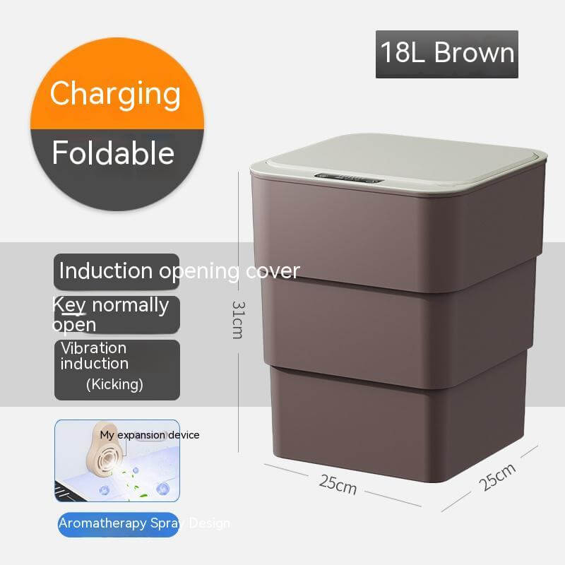 Smart Motion Sensor Trash Bin – Touchless Auto-Open with UV Sterilisation & Deodoriser - All you Need