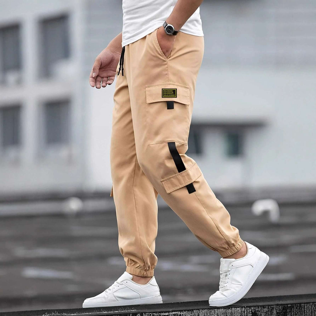 Mid-Rise Cargo Work Pants | Men's Slim Fit | All you Need - All you Need