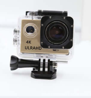 4K Waterproof Action Camera – HD Wide-Angle Sport Cam with WiFi & 30m Waterproofing