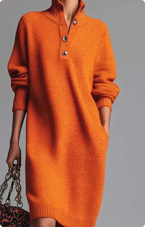 Cozy Knit Sweater Dress – Warm, Stylish & Effortless - All you Need