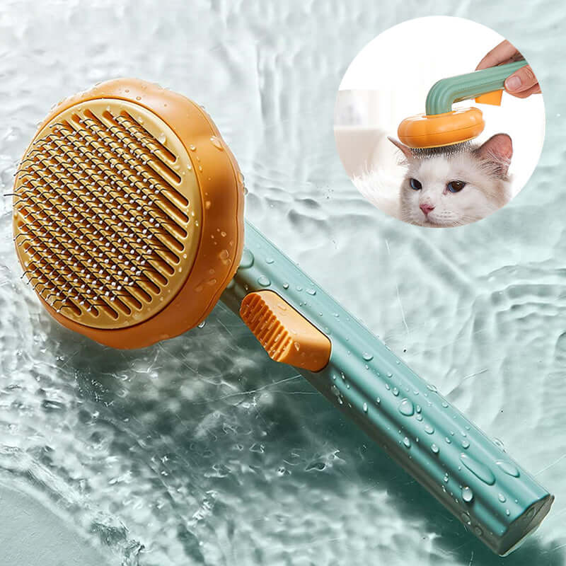 Pet Grooming Brush for Cats & Dogs – 232-Pin Anti-Static Deshedding Comb with Massage Needles - All you Need