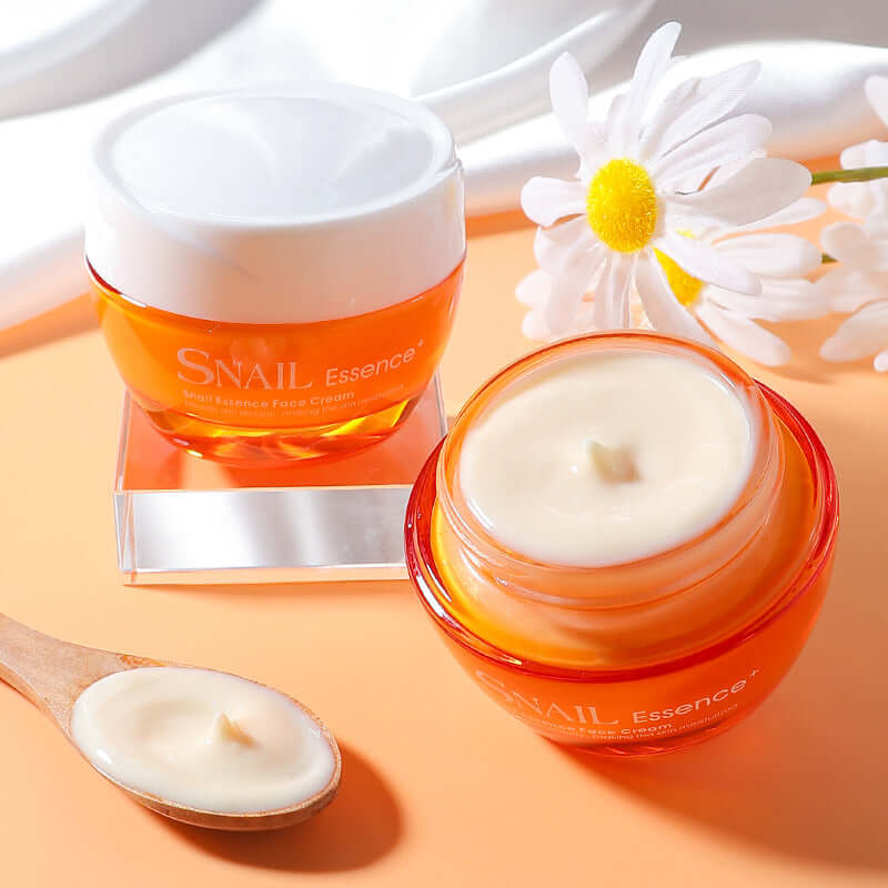 Snail Essence Moisturising Face Cream – Hydrating Lotion for All Skin Types (50g) - All you Need