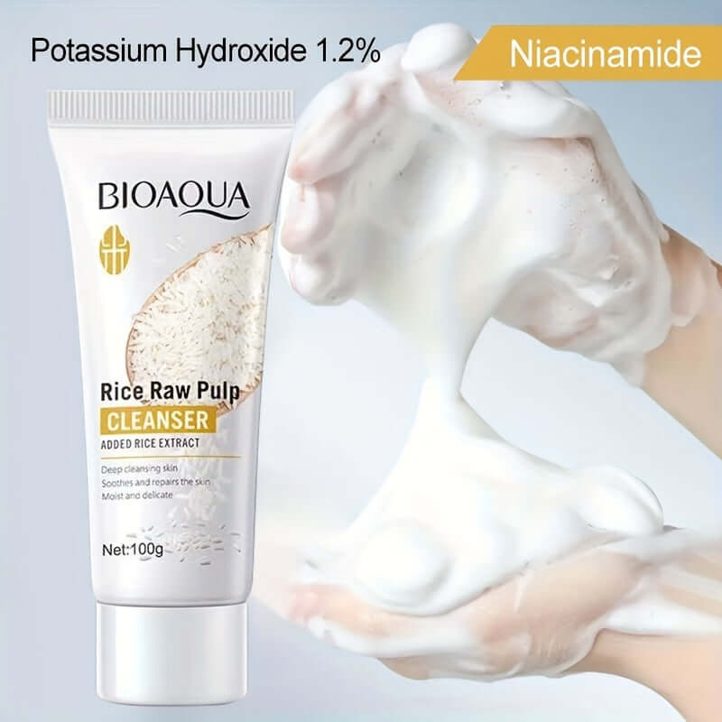 Rice Raw Pulp Cleansing Gel - All you Need