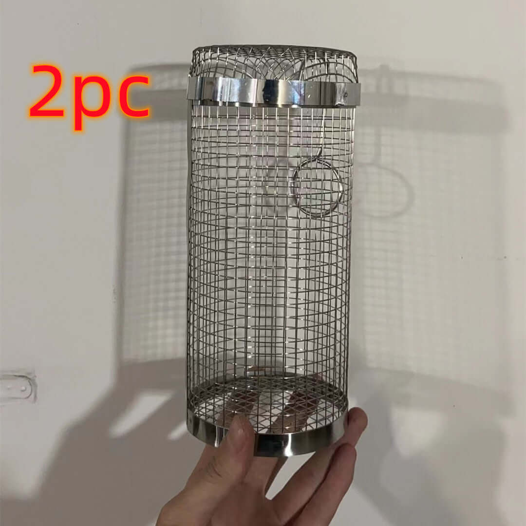 Stainless Steel Grill Basket | BBQ Rotisserie | All you Need - All you Need