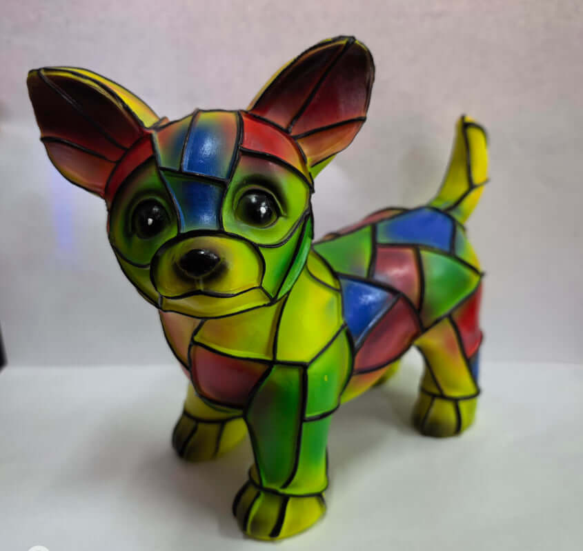 Dog Lamp Resin Decoration – Cute Handcrafted Pet Night Light for Home Decor - All you Need