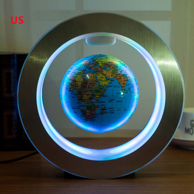 Levitating LED Globe | Magnetic Floating World Map | All you Need - All you Need