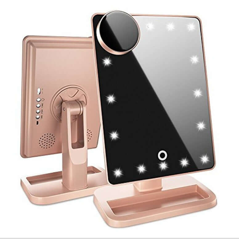 Touch Screen Makeup Mirror With 20 LED - All you Need