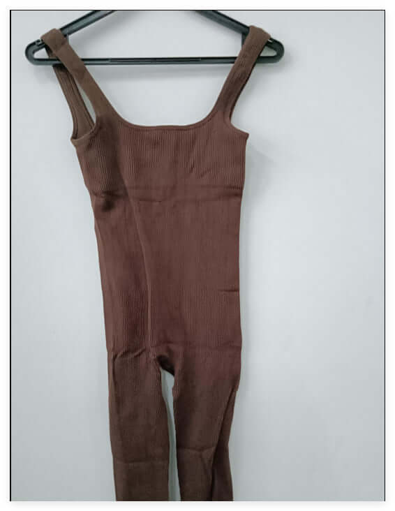 Fitted Women's Sleeveless Vest Bodysuit – Sleek & Seamless - All you Need