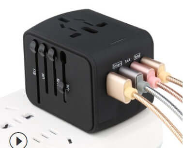 Multi-Function Power Socket Adapter – Plug In Everything - All you Need
