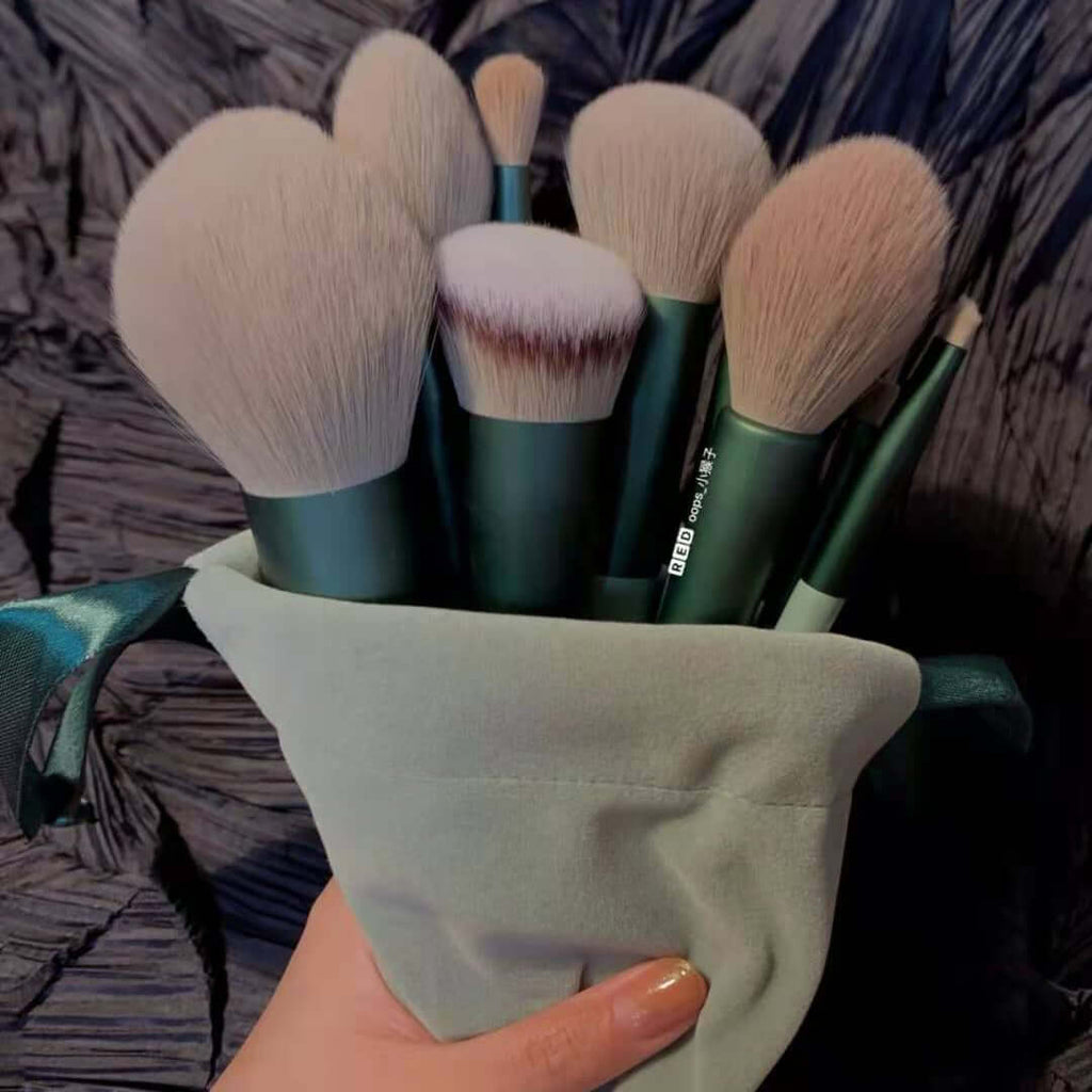 13-Piece Makeup Brush Set | Full Face Coverage | All you Need - All you Need