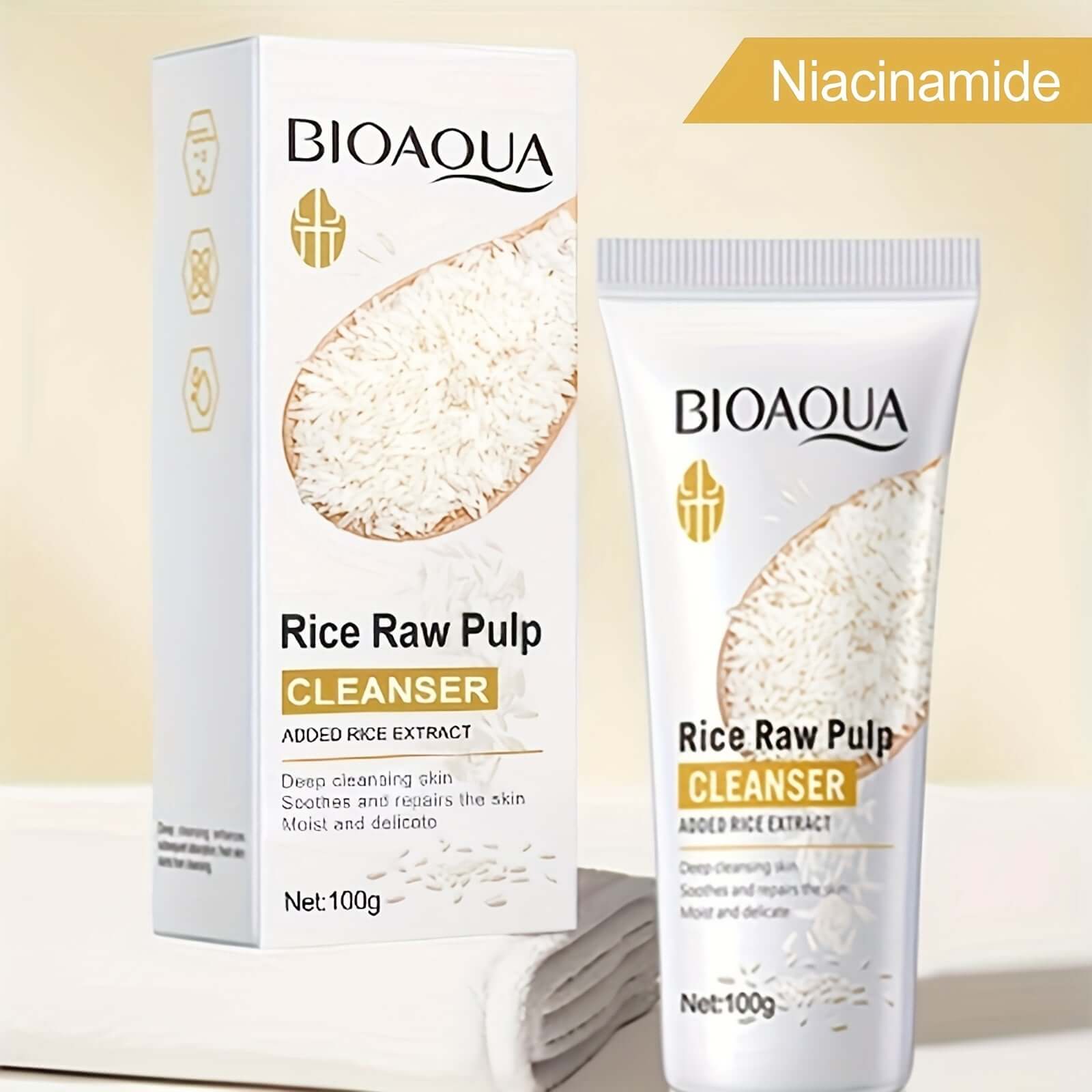 Rice Raw Pulp Cleansing Gel - All you Need