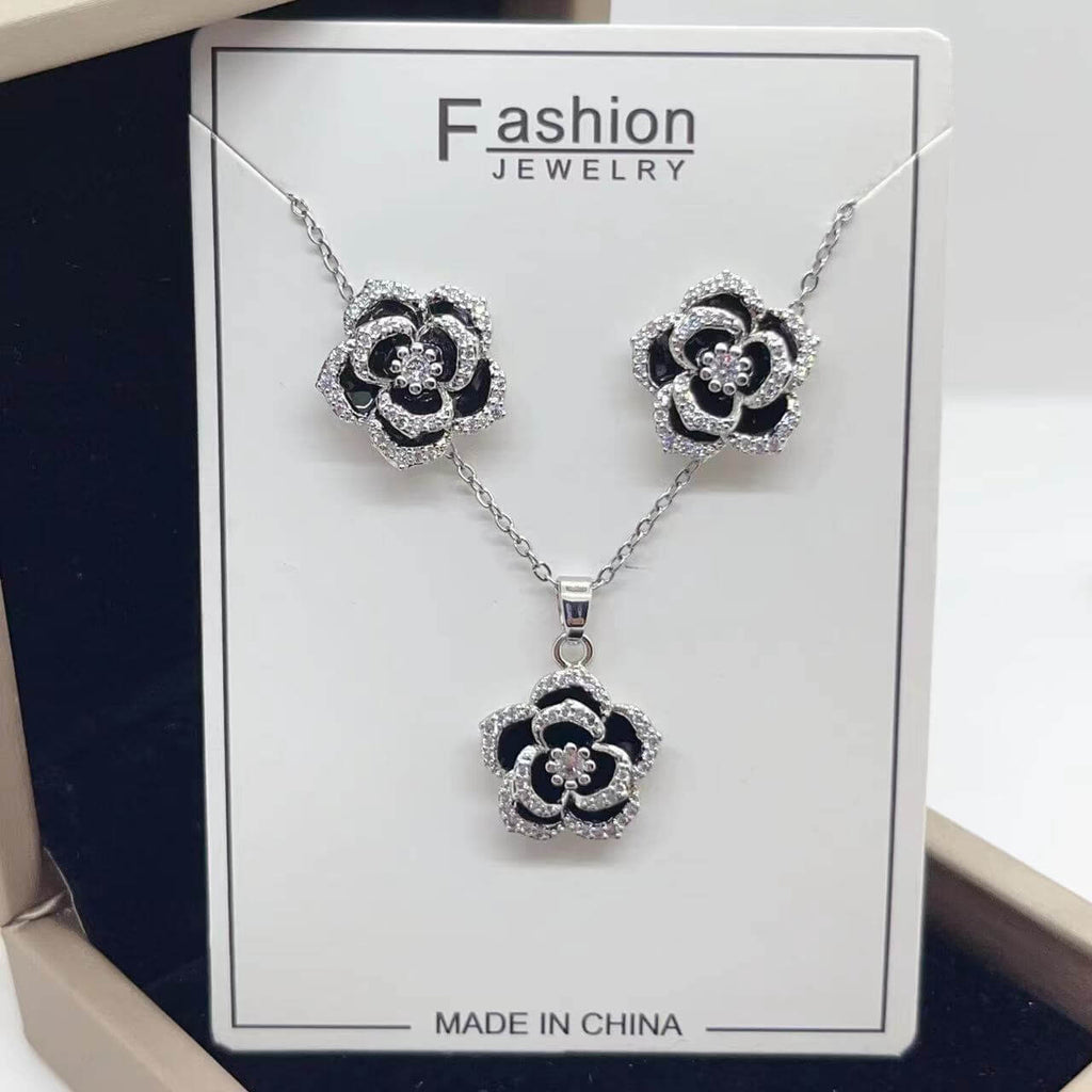 Earring & Necklace Jewellery Set – Fashionable Matching Accessories for Women - All you Need