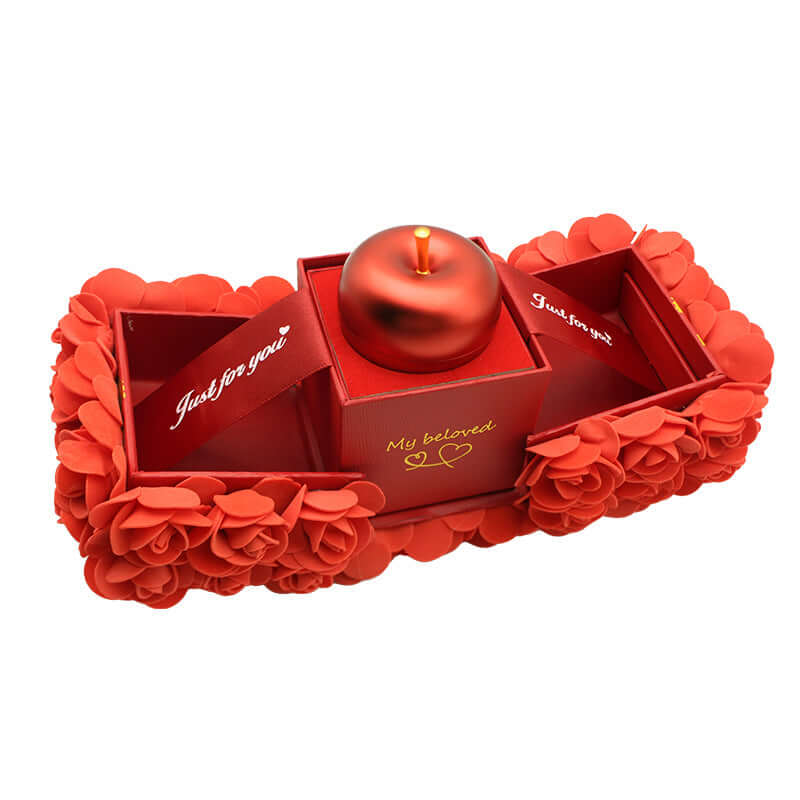 Luxury Rose Gift Box with Crystal Pendant | All you Need - All you Need