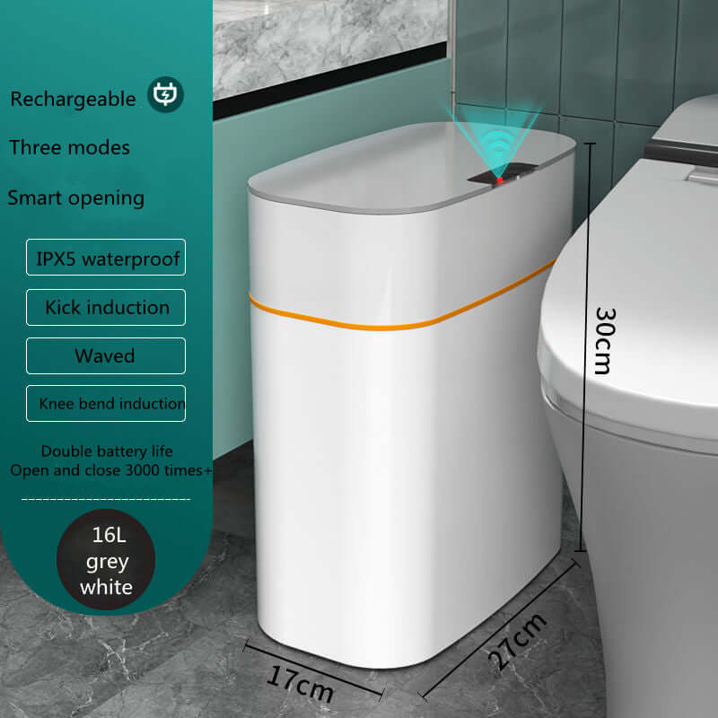 Smart Motion Sensor Trash Bin – Touchless Auto-Open with UV Sterilisation & Deodoriser - All you Need