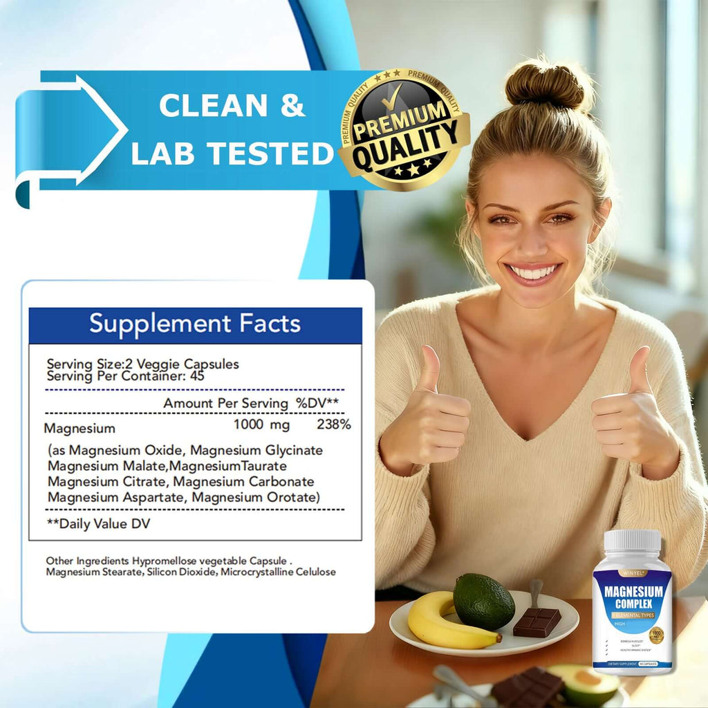 Daily Magnesium Supplement for Sleep – Rest Deeper Tonight - All you Need