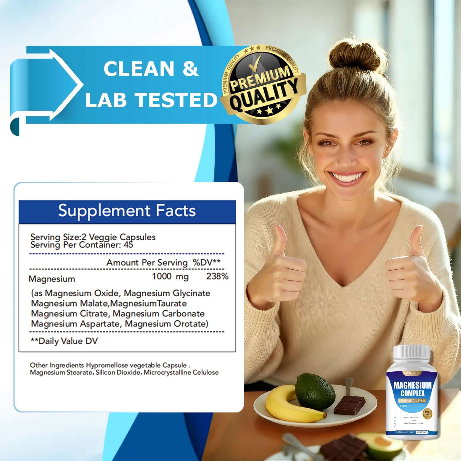 Daily Magnesium Supplement for Sleep – Rest Deeper Tonight - All you Need