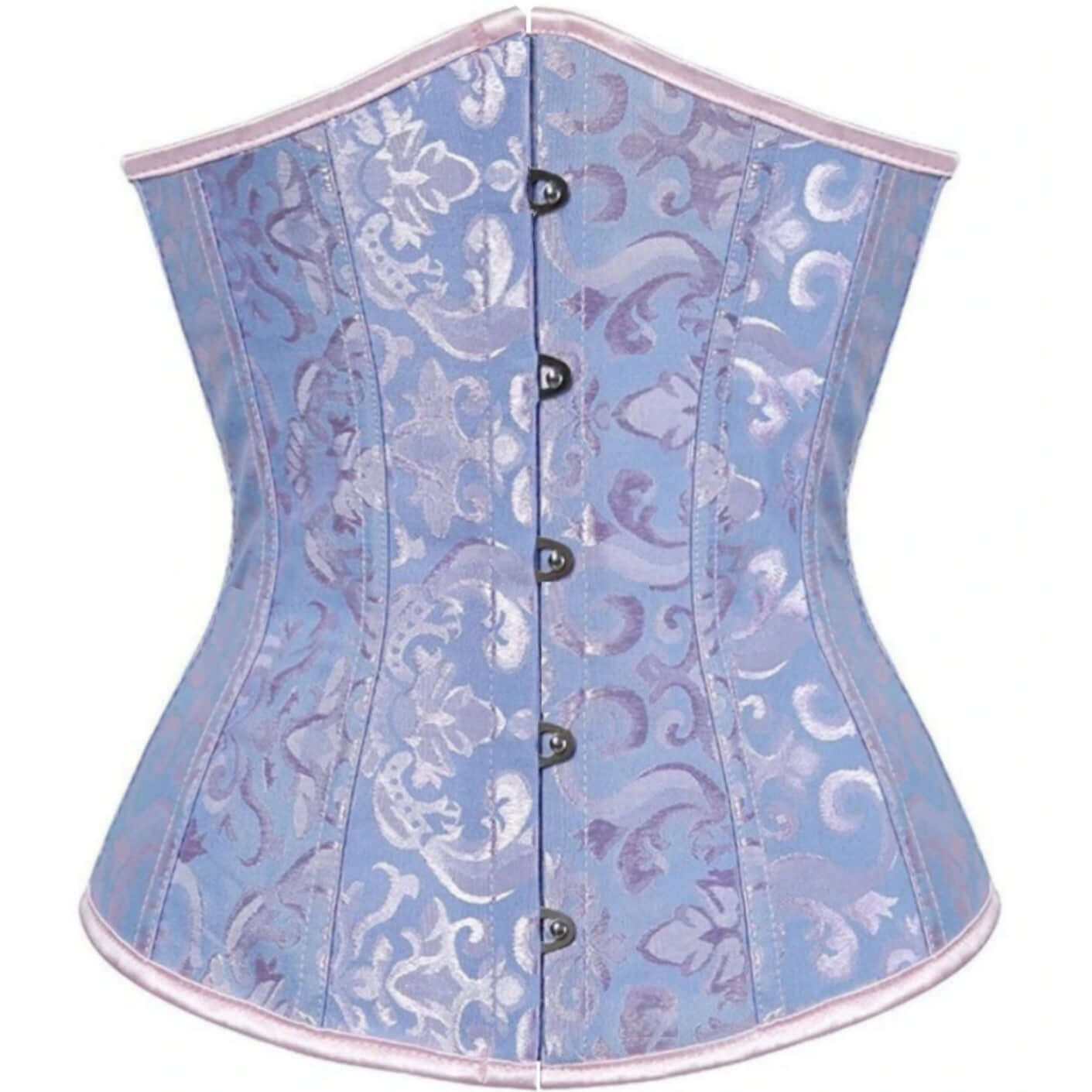 Jacquard decorative belt clip with woven pattern, elegant design for stylish outfits and accessories.
