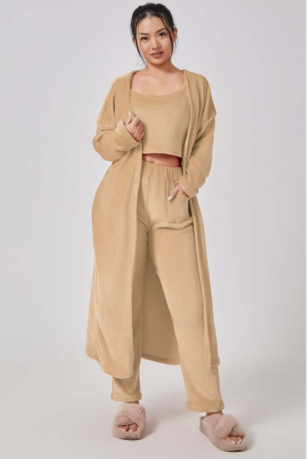 Cozy 3-Piece Pajama Set – Soft Sleep in Style - All you Need