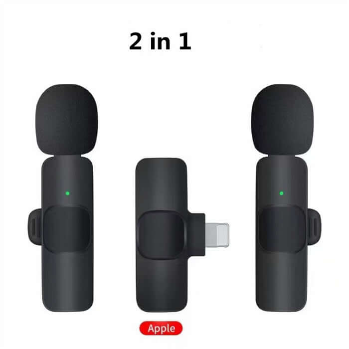 Wireless Clip-On Microphone with Noise Reduction | All you Need - All you Need